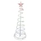 Living Accents Celebrations LED Multi Spiral RGB Ribbon 4 ft. Yard Decor RGB4ODTS120A - alternate 1